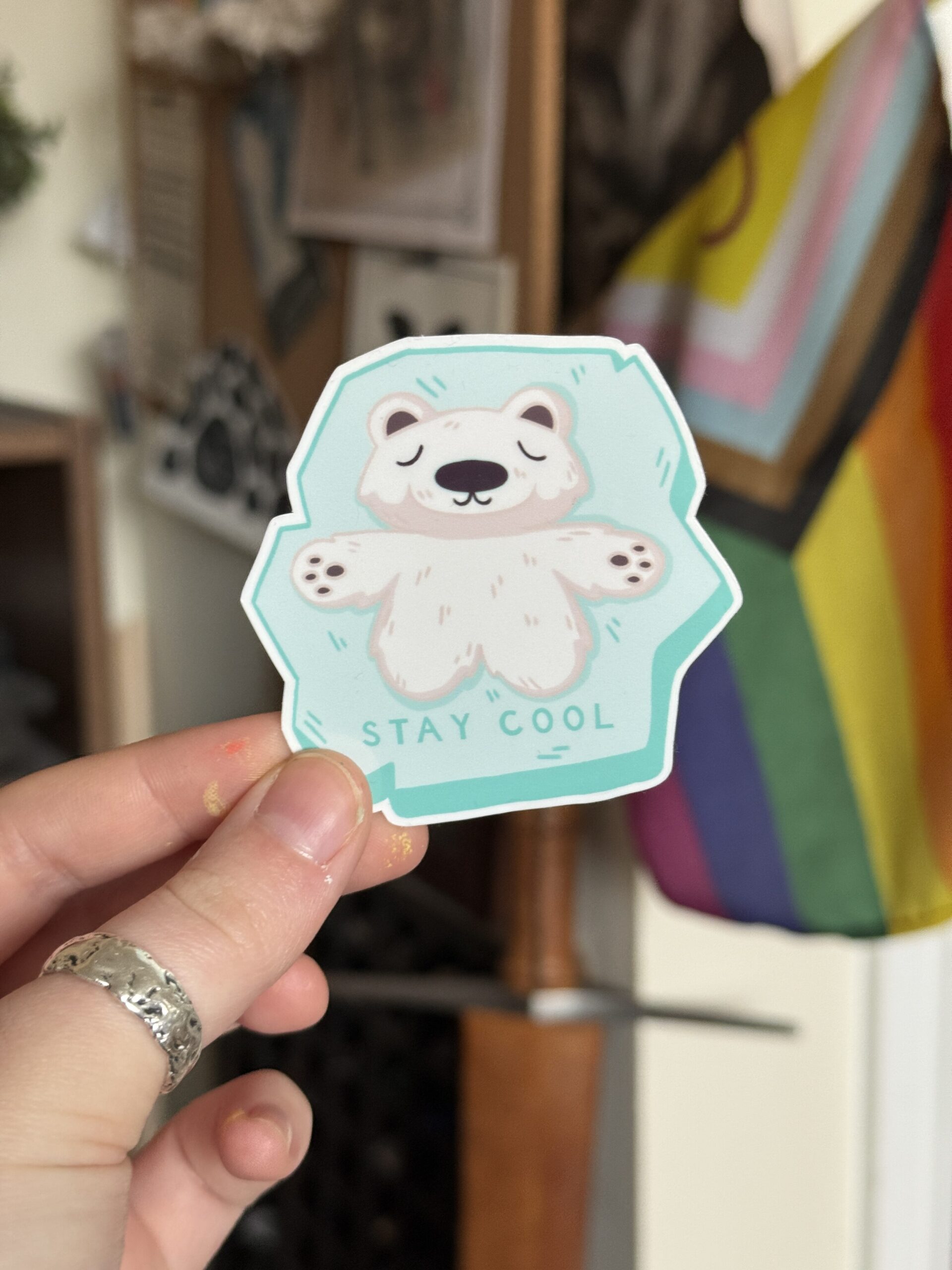 Stay Cool Sticker