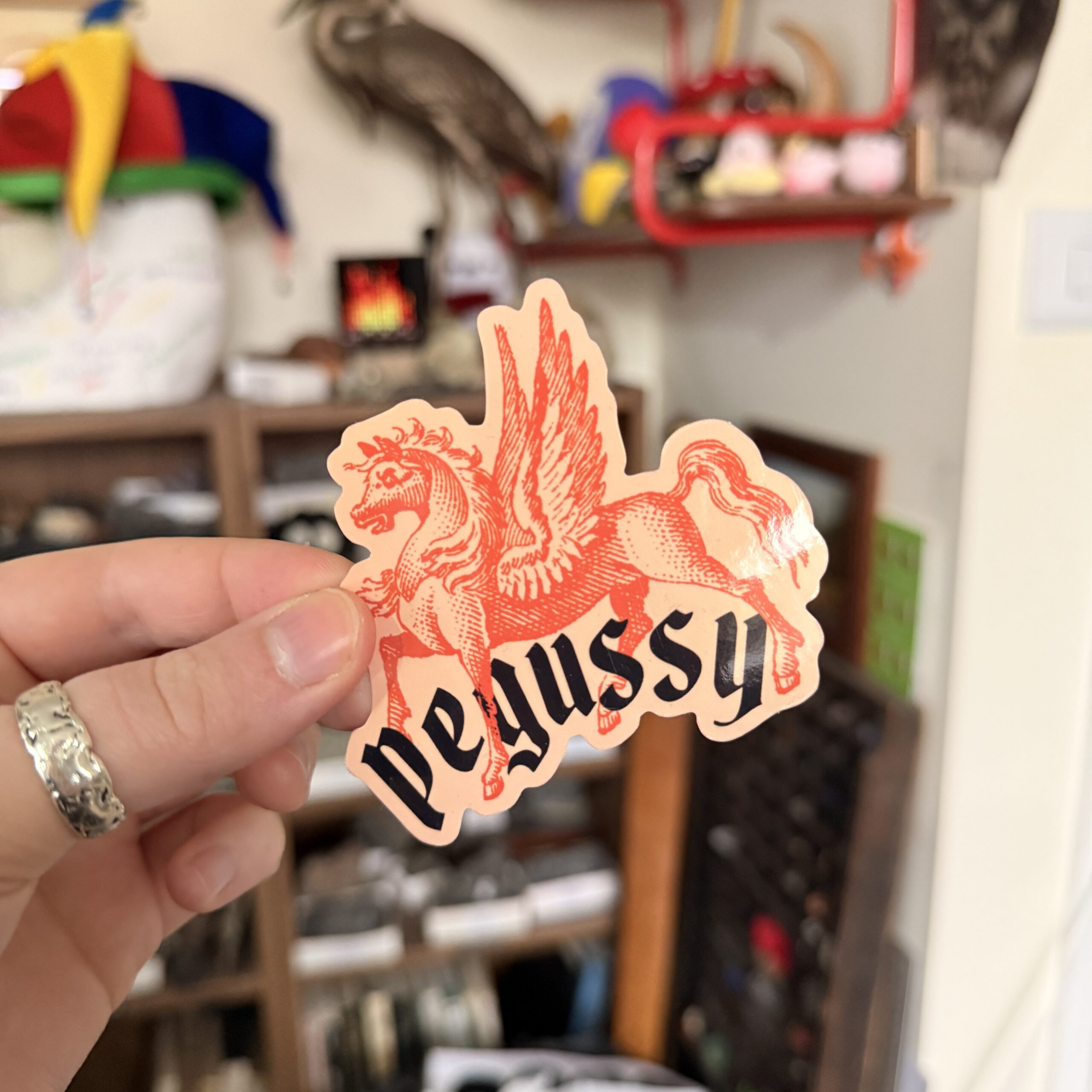 Pegussy Sticker
