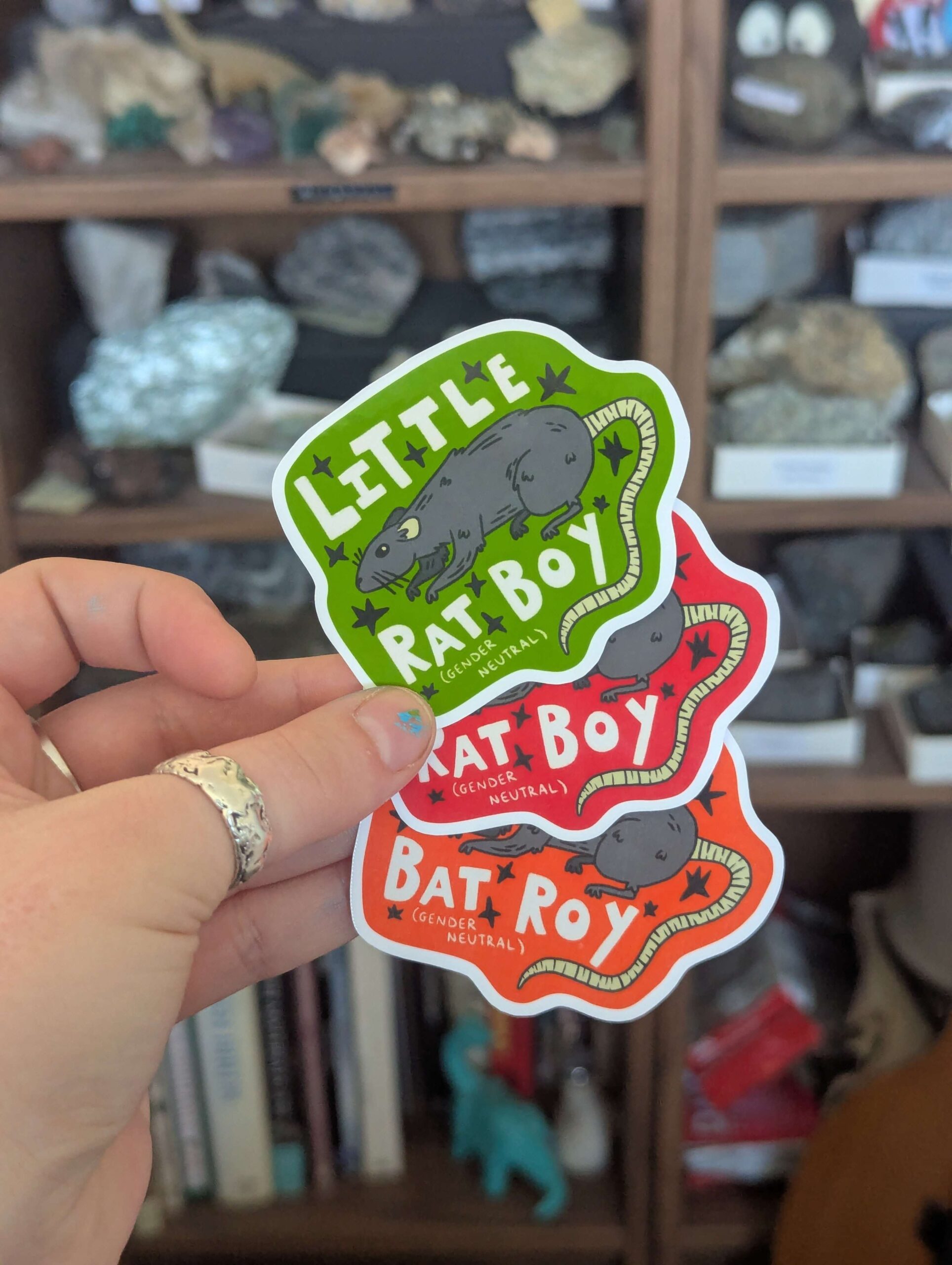Little Rat Boy Sticker